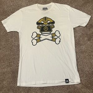 Johnny Cupcakes White Power Ranger T-shirt size medium